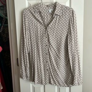 Croft & Barrow button down casual blouse
